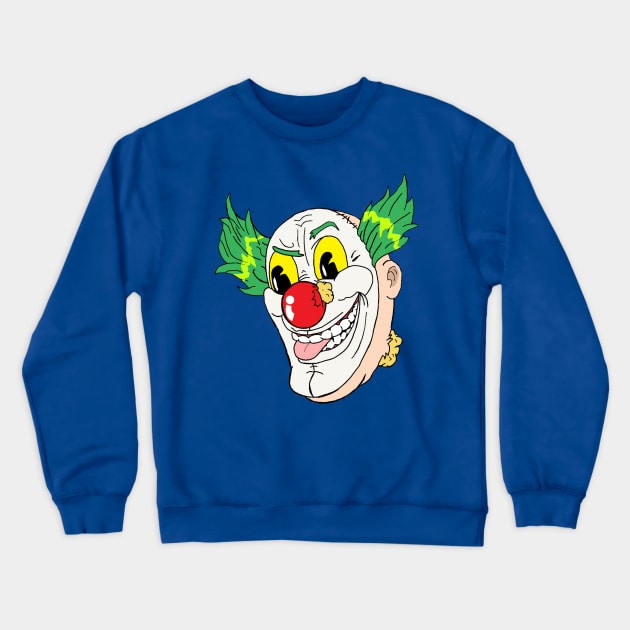 Quit Clowning Around! Crewneck Sweatshirt by CheshireArt